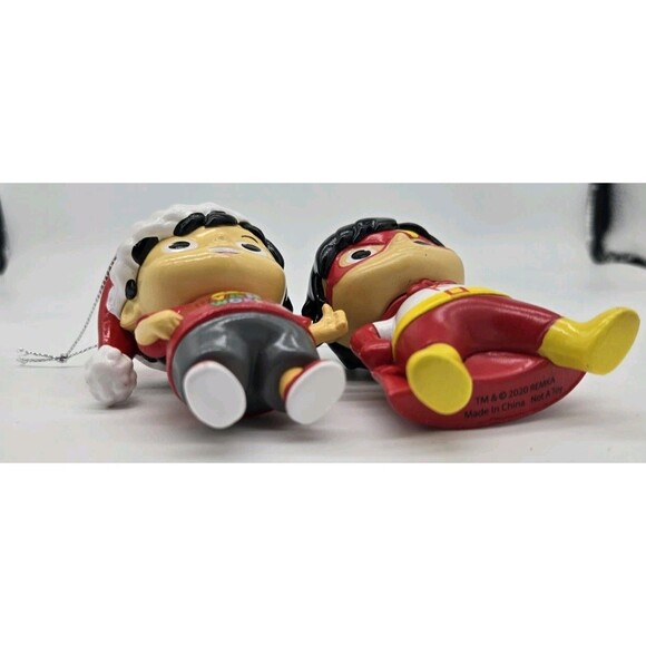 2 Ryans World Christmas Tree Ornaments Kurt Alder Holiday Decorations Kids Decor - Picture 11 of 14